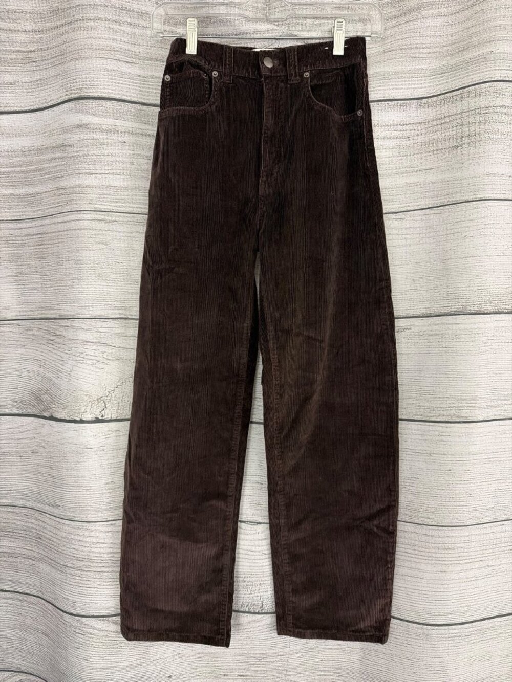 Madewell Brown Corduroy Balloon Pants Size 24